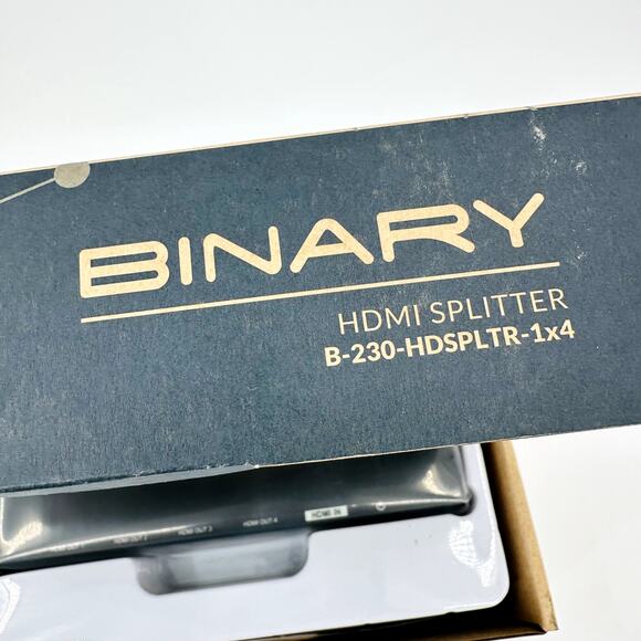 Binary 230 Series 1x4 HDMI Splitter & Clock Stretcher (B-230-HDSPLTR-1x4) NIB - Picture 3 of 9